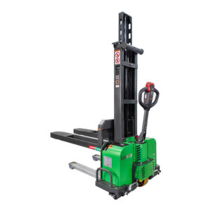 Full Electric Self Loading Stacker Portable Forklift