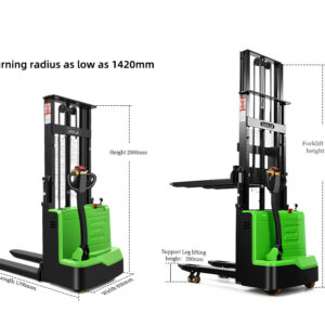 Walking Type Self-Lift Electric Pallet Stacker