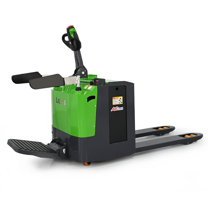 1500kg Full Electric Stand-on Pallet Jack - Image 2